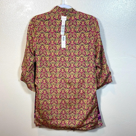 chico's Reversible Printed Kimono Size: O/S/4 - Picture 12 of 13